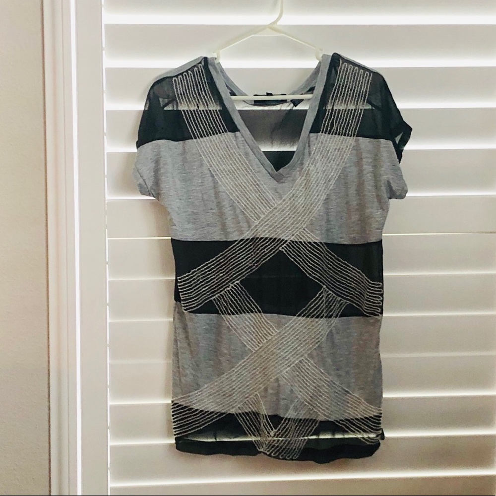 Miss Me v-neck shirt size M.